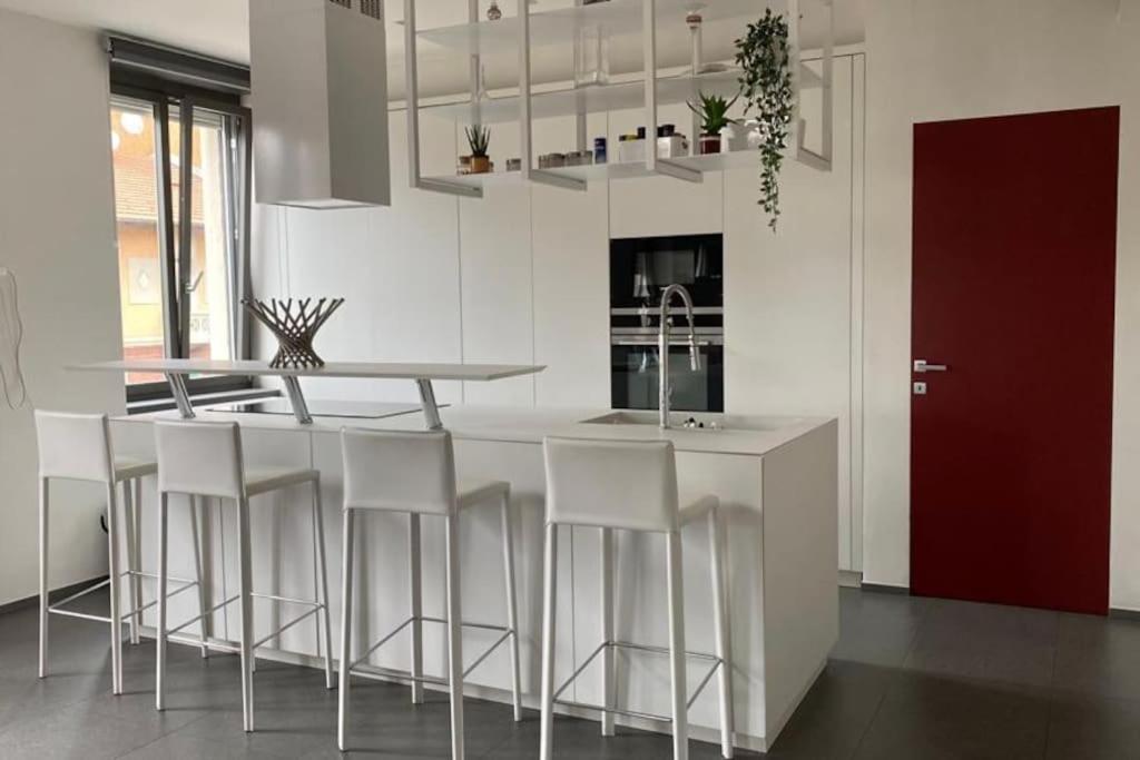 *Luxus393* Metro A 50M, Lingotto Fiere, Ospedali Apartment ตูริน ภายนอก รูปภาพ
