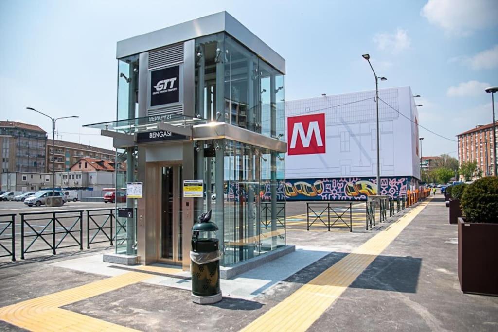 *Luxus393* Metro A 50M, Lingotto Fiere, Ospedali Apartment ตูริน ภายนอก รูปภาพ